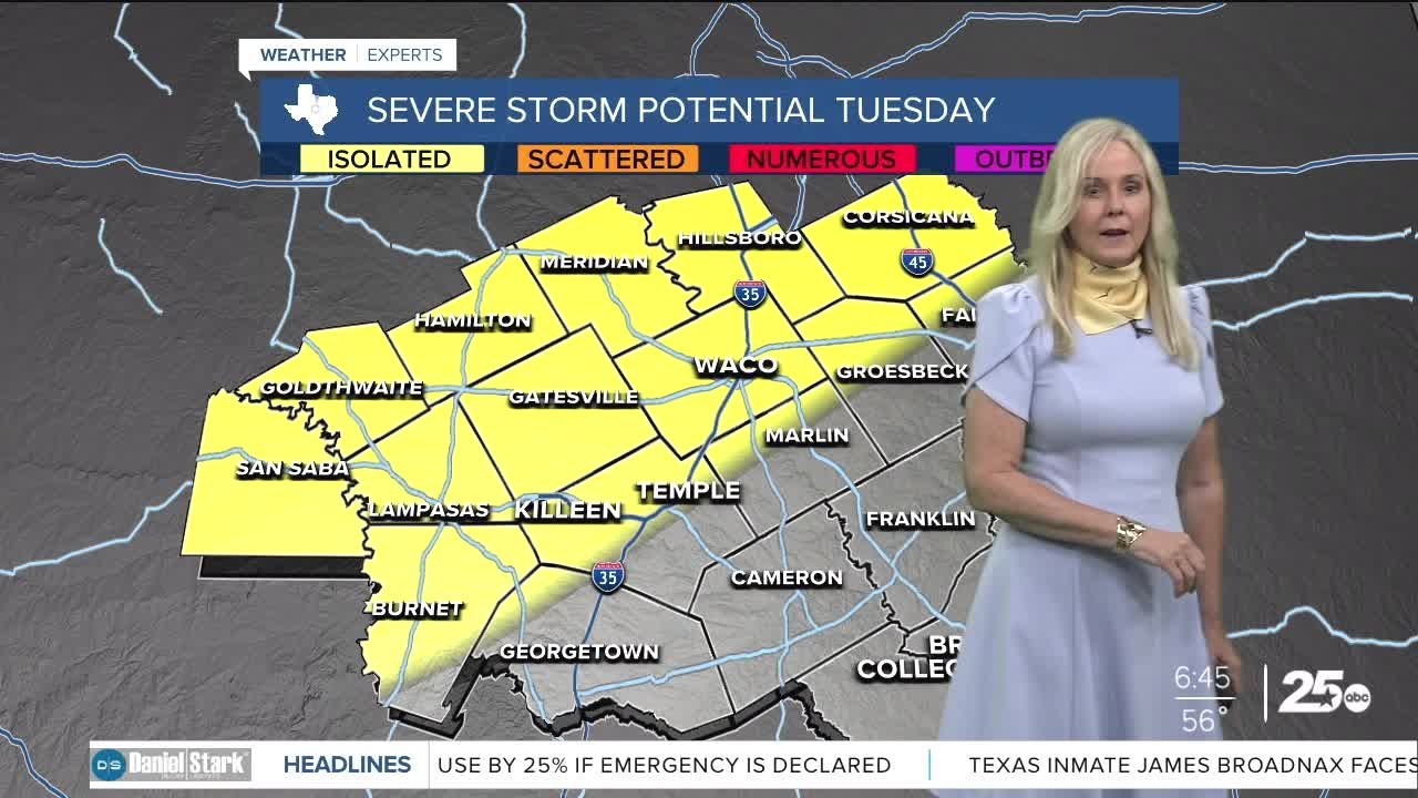 A breezy start to the workweek with a sunny, mild Monday - YouTube