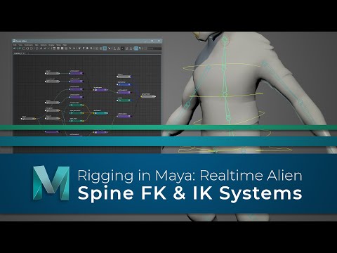 #RiggingInMaya | Part 10 | Spine FK & IK Systems