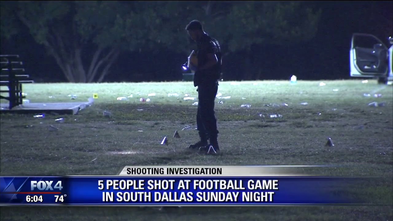 5 shot during Dallas football game