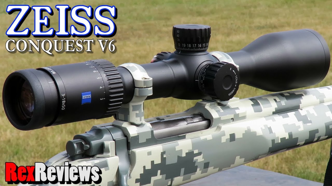 Zeiss Conquest V6 3 18x50 Test Review Rex Reviews Youtube