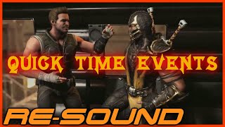 Mortal Kombat X  QTE-Quick Time Events(Passed) Gameplay [[RE-SOUND]]