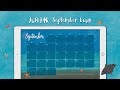 九月電子手帳｜September Digital Bullet Journal（Procreate＆GoodNotes 5）