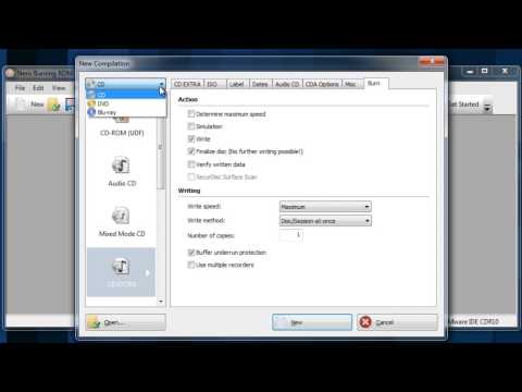 Vidéo: Comment Graver Des Données Sur Un Disque Avec Nero