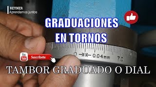 Bateria graduada ou dial de maquinas industriais Torno e Morango em Usinagem