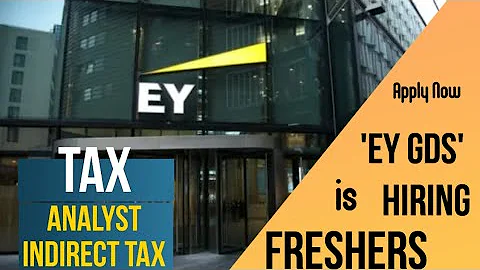 EY is Hiring Analyst for Tax | No prior exp required 😍 #taxjob #big4 #hiring #job #ustax #tax