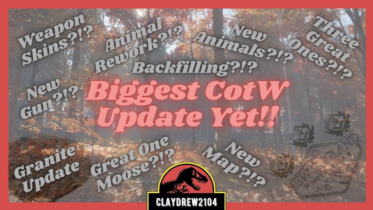 Biggest CotW Update Yet!! Map and Great One Reveal!! TheHunter