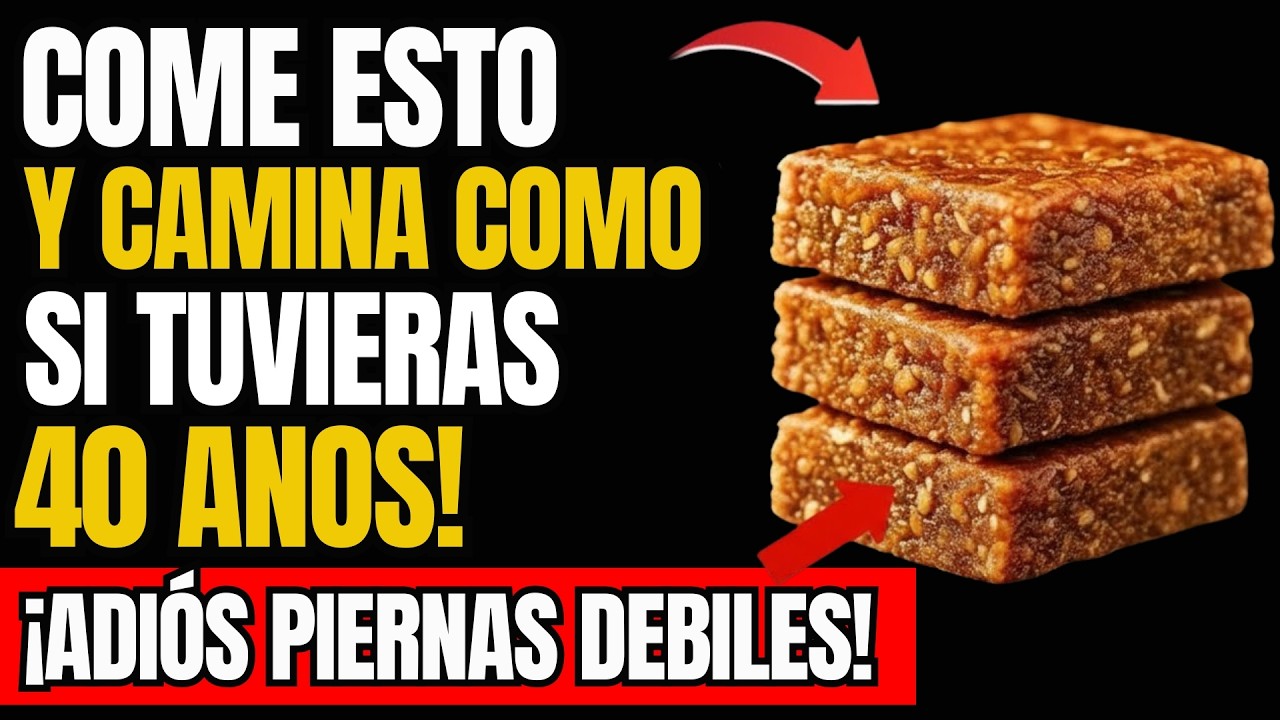 El ALIMENTO Nº 1 del Mundo para Tener PIERNAS MÁS FUERTES Incluso a los 90… ¡CÓMELO Todos los Días!