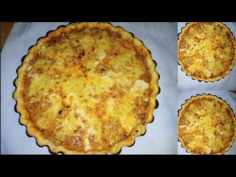 How To Make Easy Chicken Quiche || Chicken Quiche Recipe || All In One