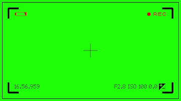 Camcorder Low Battery Greenscreen HD