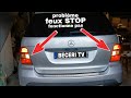 problème feux stop ne fonctionne pas Mercedes-Benz feux stop marché pas BECERI TV