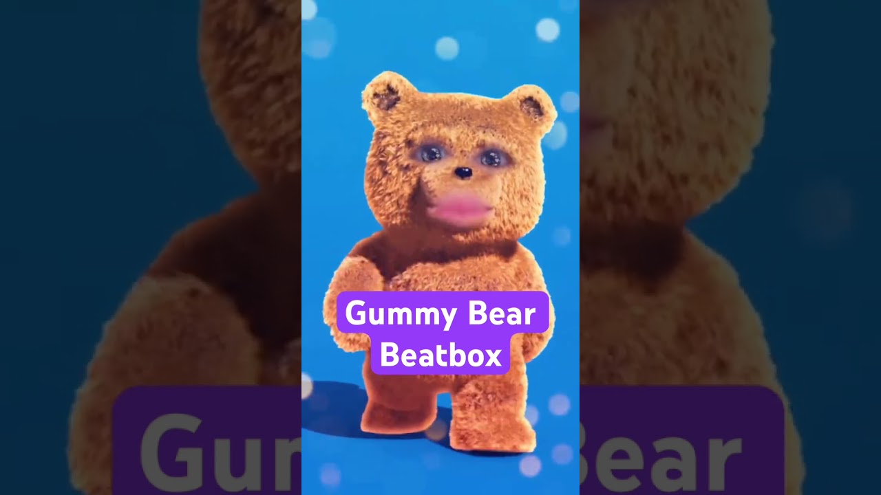 Gummy bear plays parkour 😱 #fyp #lyrics #krunker #streamer #gummybear