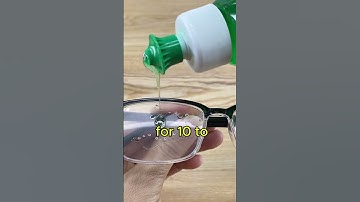 🤯How to clean your glasses?👓🧼#lifehacks