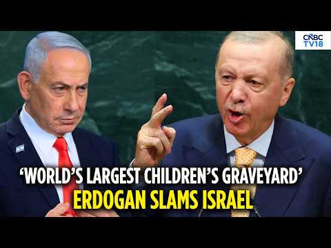 Turkish President Erdogan Urges Pressure On Israel, Calls for Gaza Reconstruction At UNGA | N18G