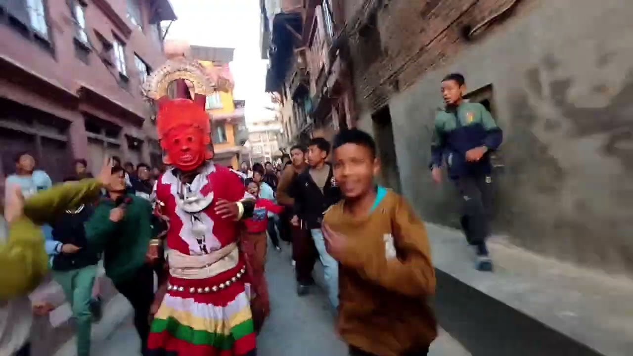 🙏🙏🙏🙏जय नवदुर्गा भवानी🙏🙏🙏 आज २०८२-१०-२८ गते नासमनामा सिम दुमको ङालाकेगु जात्रा ।  