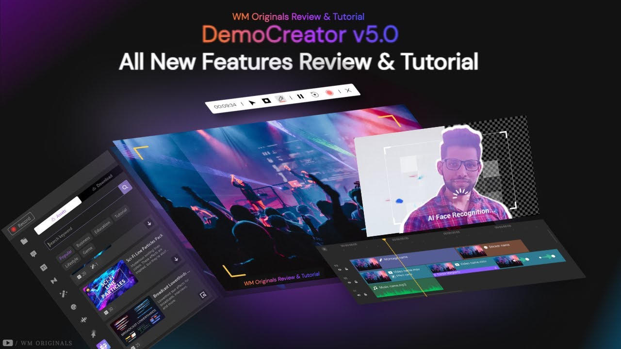Wondershare Democreator V5.0 - All New Features Review & Tutorial - YouTube