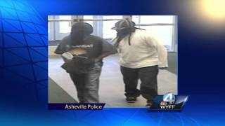 Asheville Police looking for 2 bank robbers