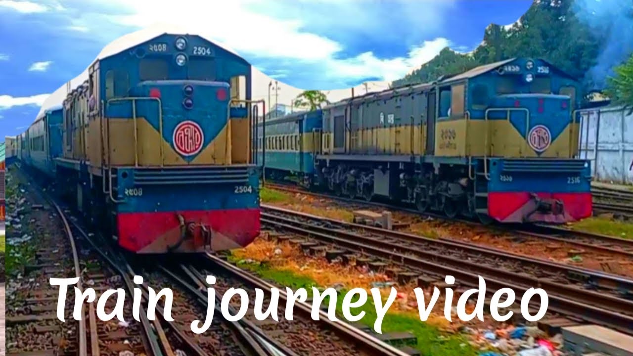Train Journey video ll train videos ll Train travel YouTube