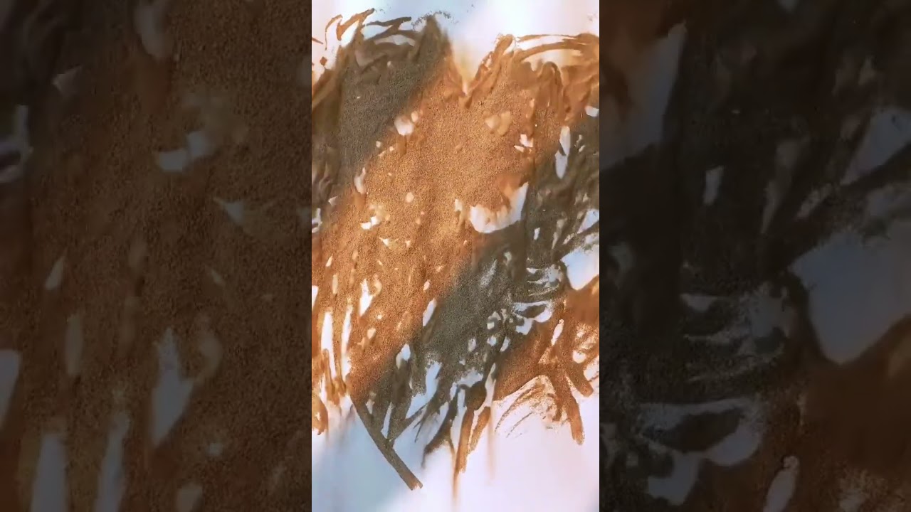 Draw Satoru Gojo with glue and sand