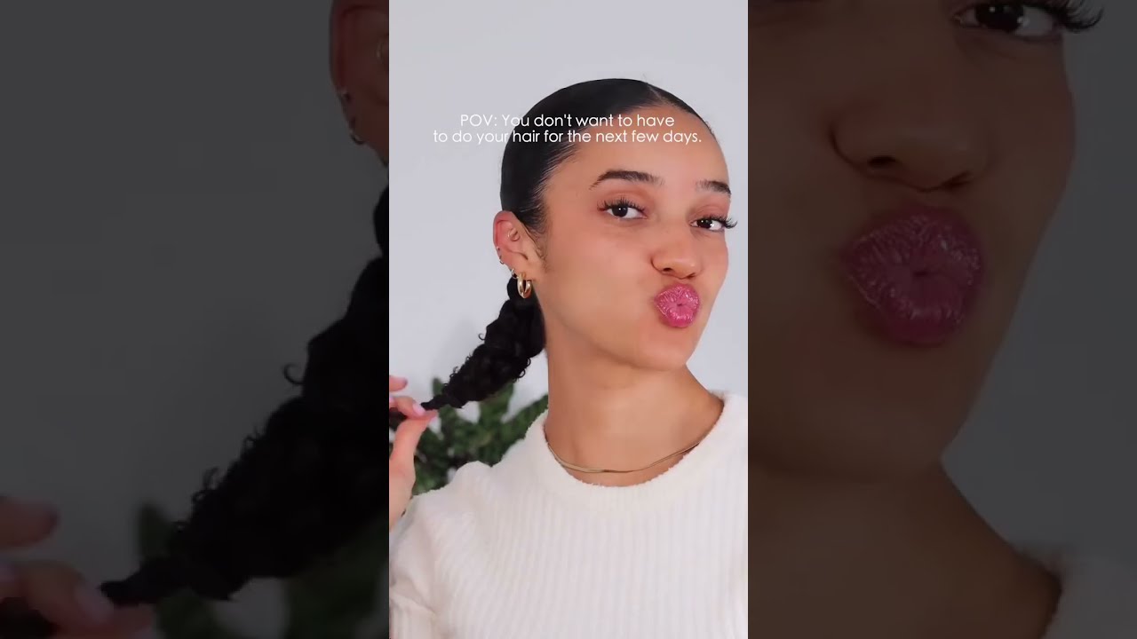 Mielle Organics Pomegranate & Honey Curl Smoothie | Rosemary Mint Strengthenning Edge Gel