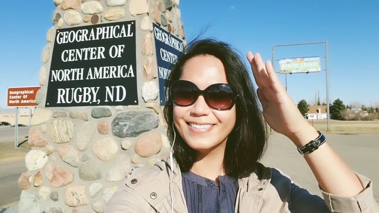 Geographical Center of North America in Rugby, North Dakota YouTube