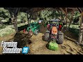 Starting a forest farm with 0  farming simulator 22 timelapse