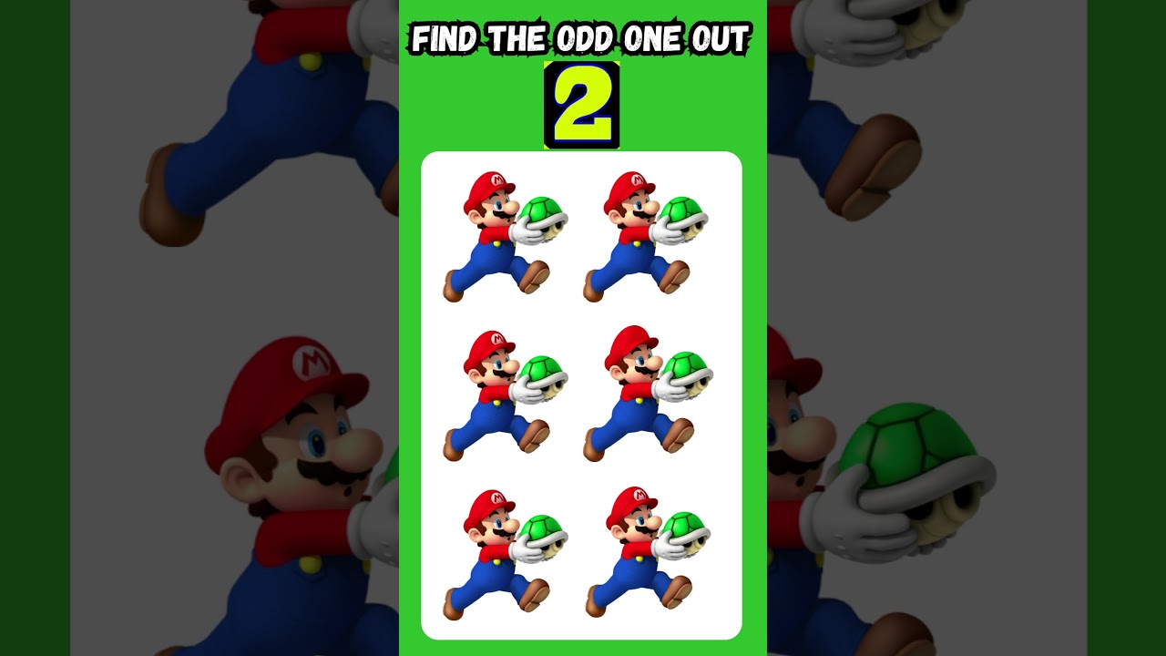 Find the ODD mario out | THE MENTAL OBSESSION