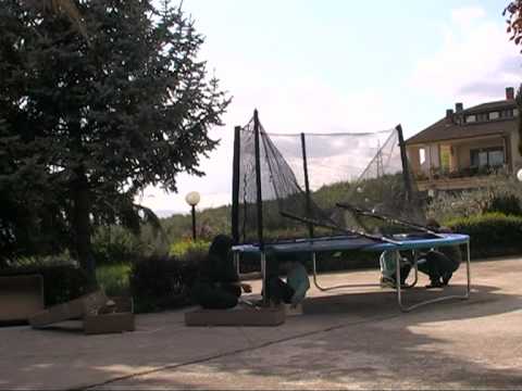 Tappeto Elastico V20 2012 How To Assemble A Trampoline