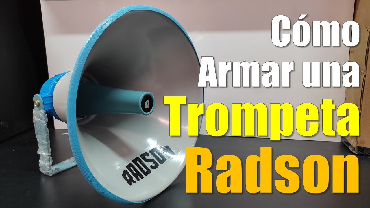 como armar una trompeta Radson modelo TRU 4075 - YouTube