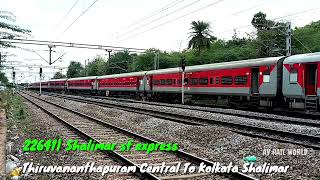 22641| Shalimar Sf Exp | ( TVC - SHM ) 17015 | Visakha Sf Exp | ( BBS - VSKP ) More Description