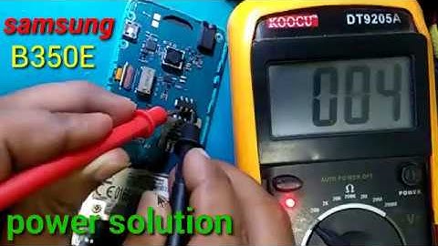 Samsung SM-B350E power problem solution 100%ok.How to dead solution for Samsung B350E.