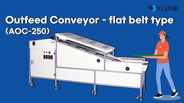 [YJ LINK] Outfeed Conveyor - flat belt type (AOC-250)
