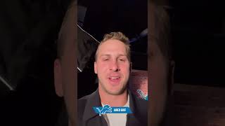 Jared Goff checks in after signing new contract! | Detroit Lions #shorts