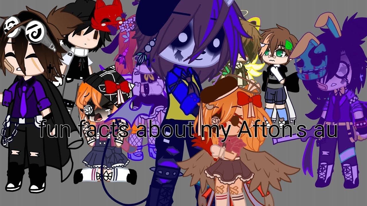 20 fun facts about my afton family au[fnaf] !!OLD AU!! - YouTube