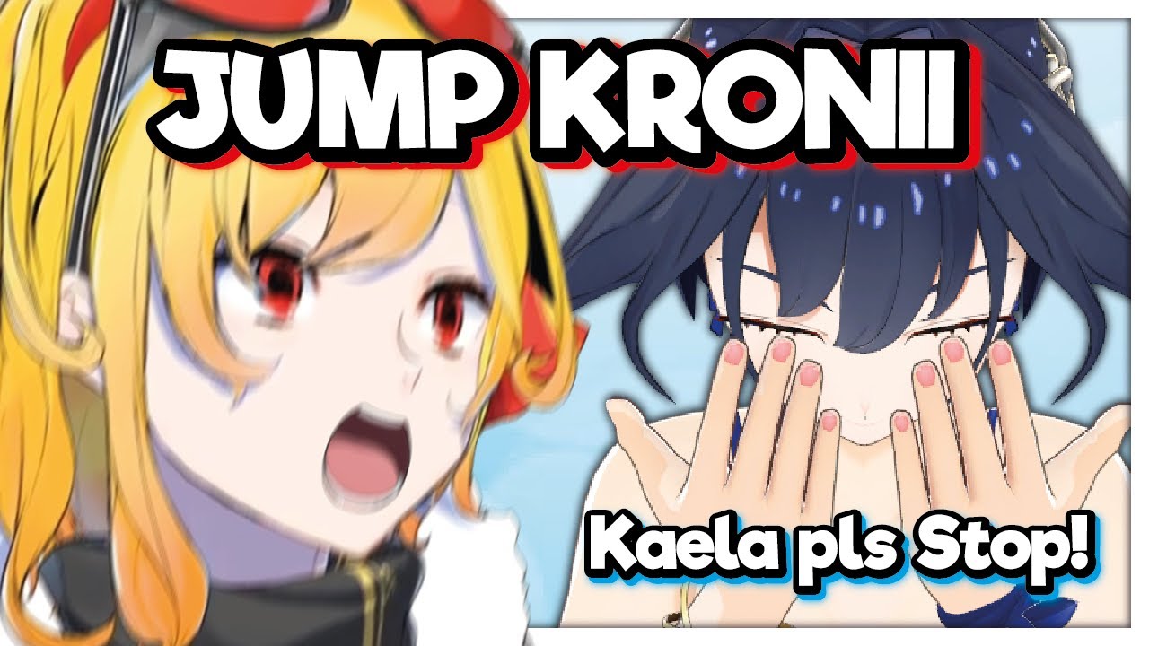 Kronii trying so hard to prevent Kaela's intrusive thoughts won !