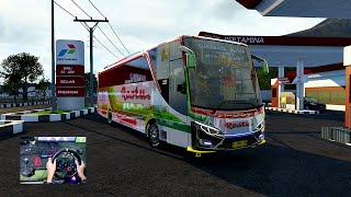 Driving Indonesian Restu Bus | Euro Truck Simulator 2 #ets2 screenshot 5