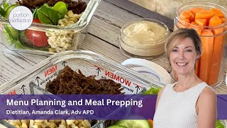 Menu Planning and Meal Prep for Weight Loss