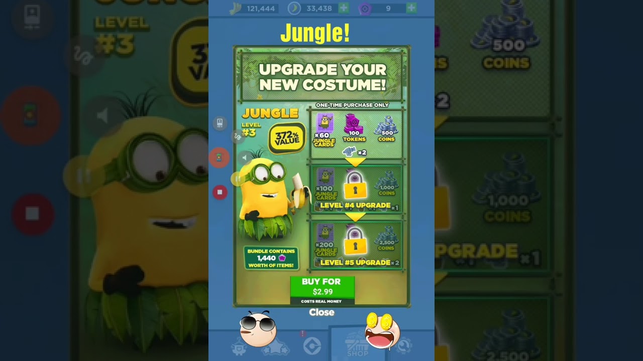 The Upgrade Your New Costume Special Offer is here in Minion Rush! 