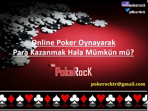 Video: İnternette Poker Oynayarak Para Kazanmak Mümkün Mü