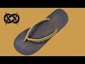 How to make Paracord Flip Flops