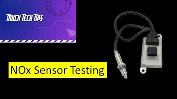 NOx Sensor Testing