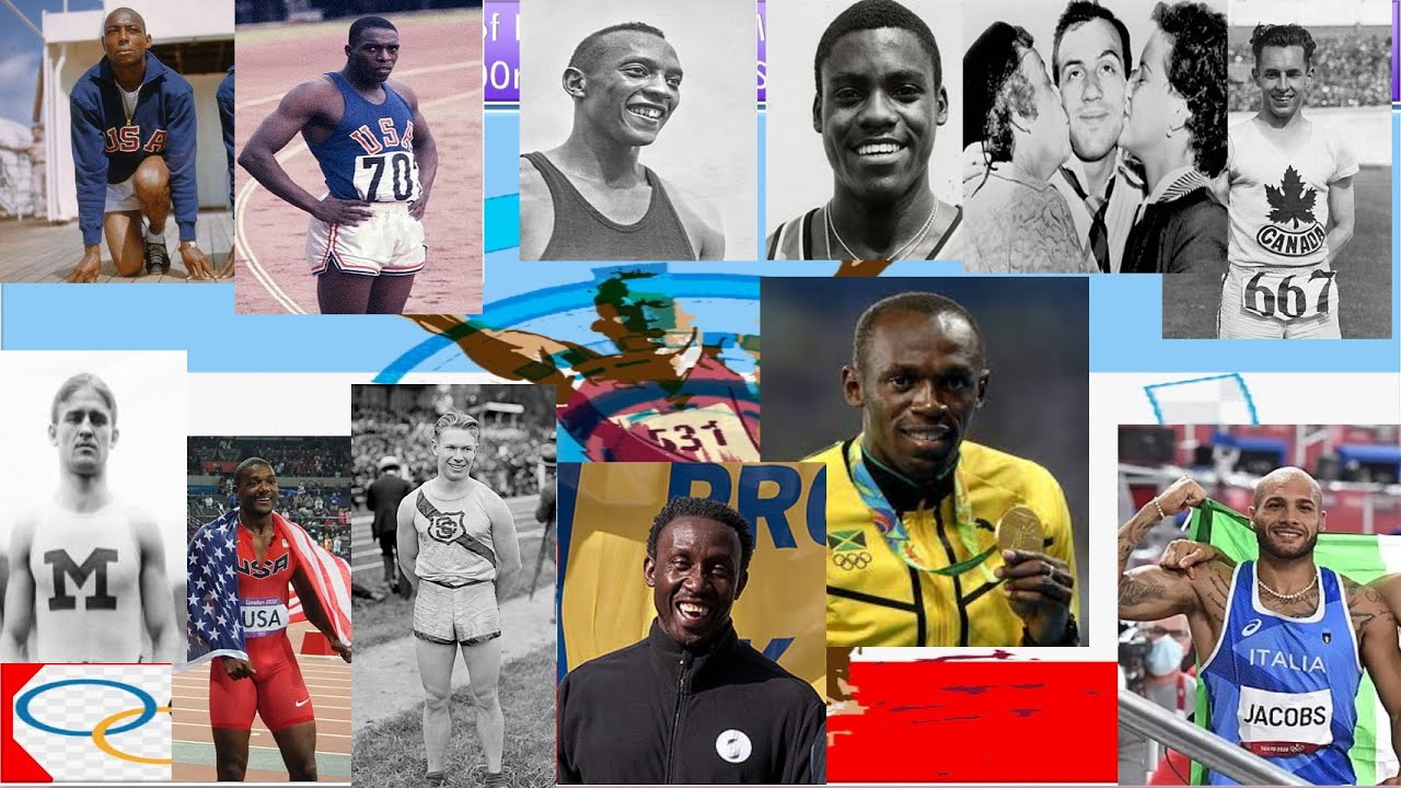 World's Best Sprinters: Most Interesting Facts about Every 100 m Olympic Games winner Since 1896.
