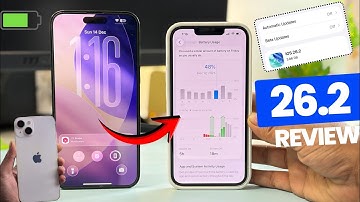 iOS 26.2 Review | iOS 26.2 Battery Test | iOS 26.2 Battery Life | iOS 26.2 Battery Drain Test | 26.2