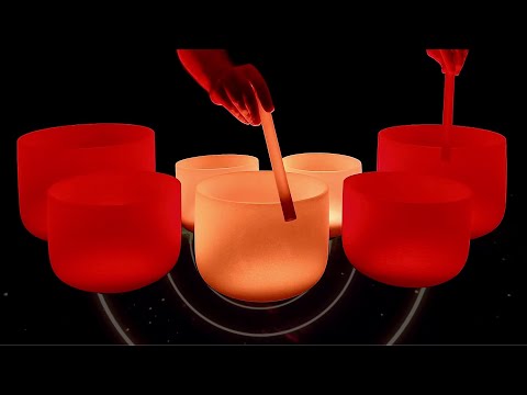 432 Hz Crystal Singing Bowls 🔥 Healing Sounds To Banish Negative Energy