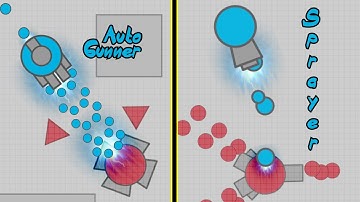 Diep.io - Auto Gunner and Sprayer Compilation (Maze, FFA)