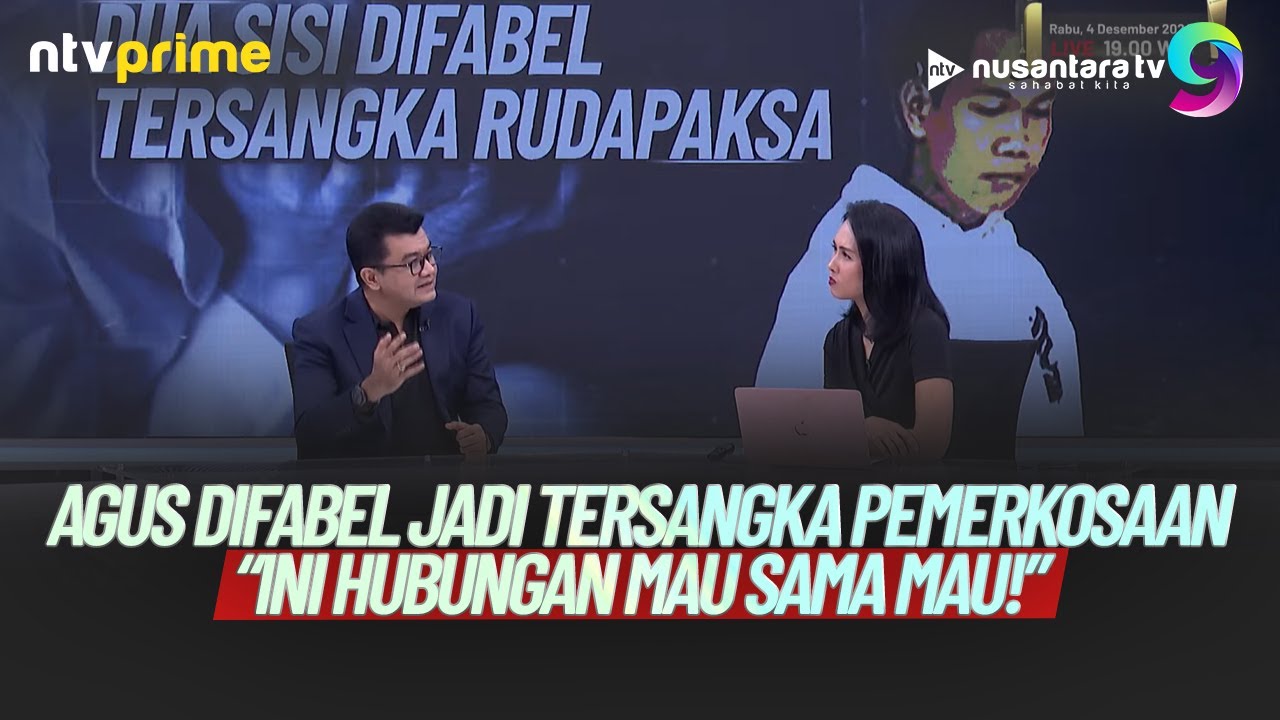 [FULL] Agus Difabel Perkosa Korban dengan Manipulasi, Reza: No! Ini Hubungan Mau Sama Mau! | NTV