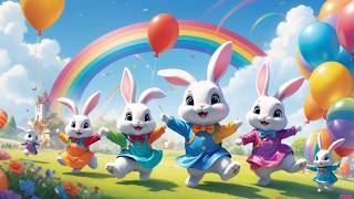 "Bunny Hop Parade 🐰 | Fun Easter Dance Song for Kids | Happy Bunny Song for Children"