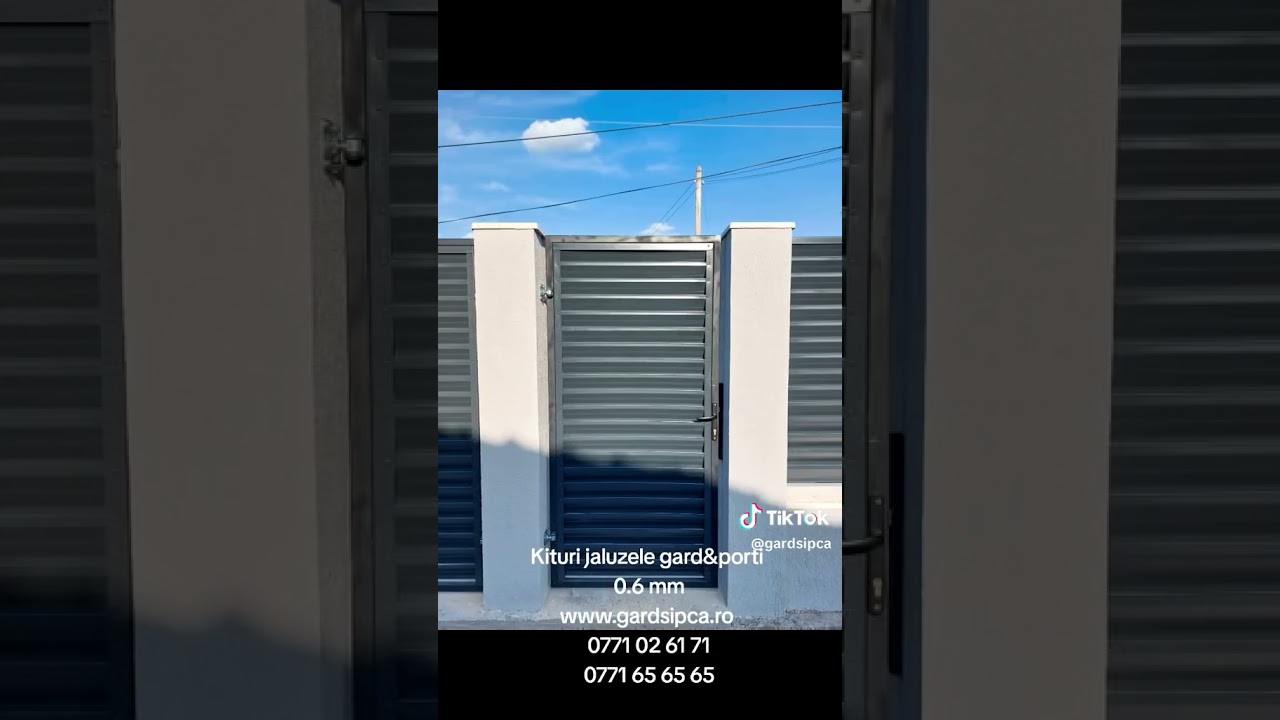 Jaluzele gard la pret de producator. Nu cumpara mai scump. Cere o oferta. www;gardsipca.ro