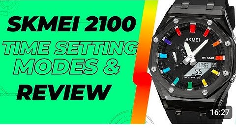 SKMEI 2100 Time Setting & Modes | In-Depth Review | Casioak Homage | Best G-Shock GA2100 Alternative