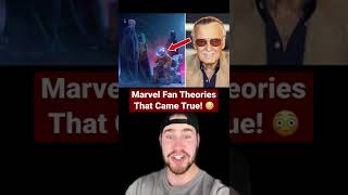MARVEL FAN THEORIES THAT CAME TRUE!! #Shorts