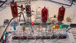 Poctivé digitronové hodiny TESLA / Proper nixie clock TESLA